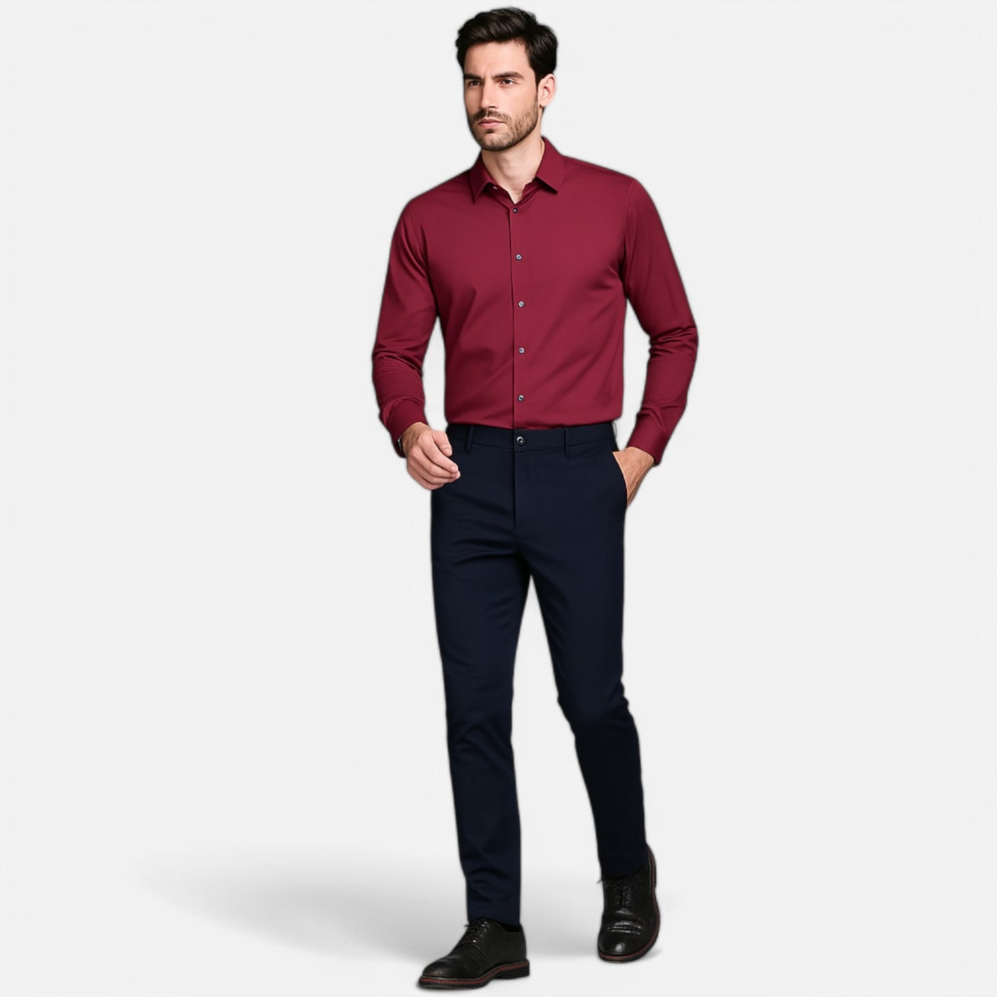 Claireve | Pantalon Droit Homme – Élégance Fonctionnelle, Confort Quotidien