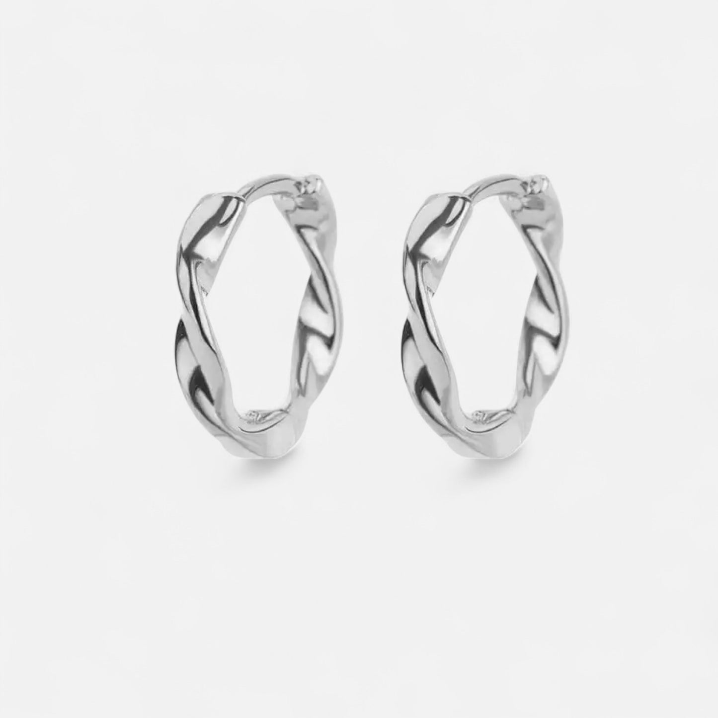 Claireve | Créoles Vintage en Acier pour Femme – Style Rétro, Finition Intemporelle