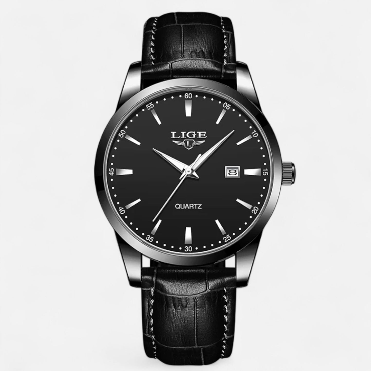 Claireve | Montre Homme Chronographe en Cuir – Mouvement Quartz de Précision, Élégance Fonctionnelle