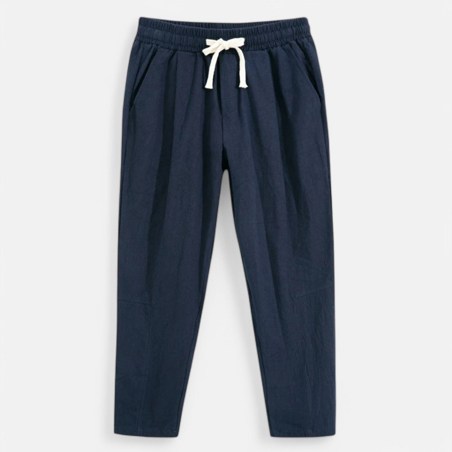 Claireve | Pantalon Décontracté Coton & Lin Homme – Fraîcheur Naturelle, Allure