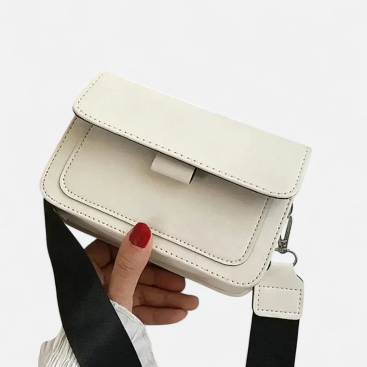 Claireve | Sac à Main Classique pour Femmes – Sac à Bandoulière Élégant avec Poignée, Petit Sac à Rabat