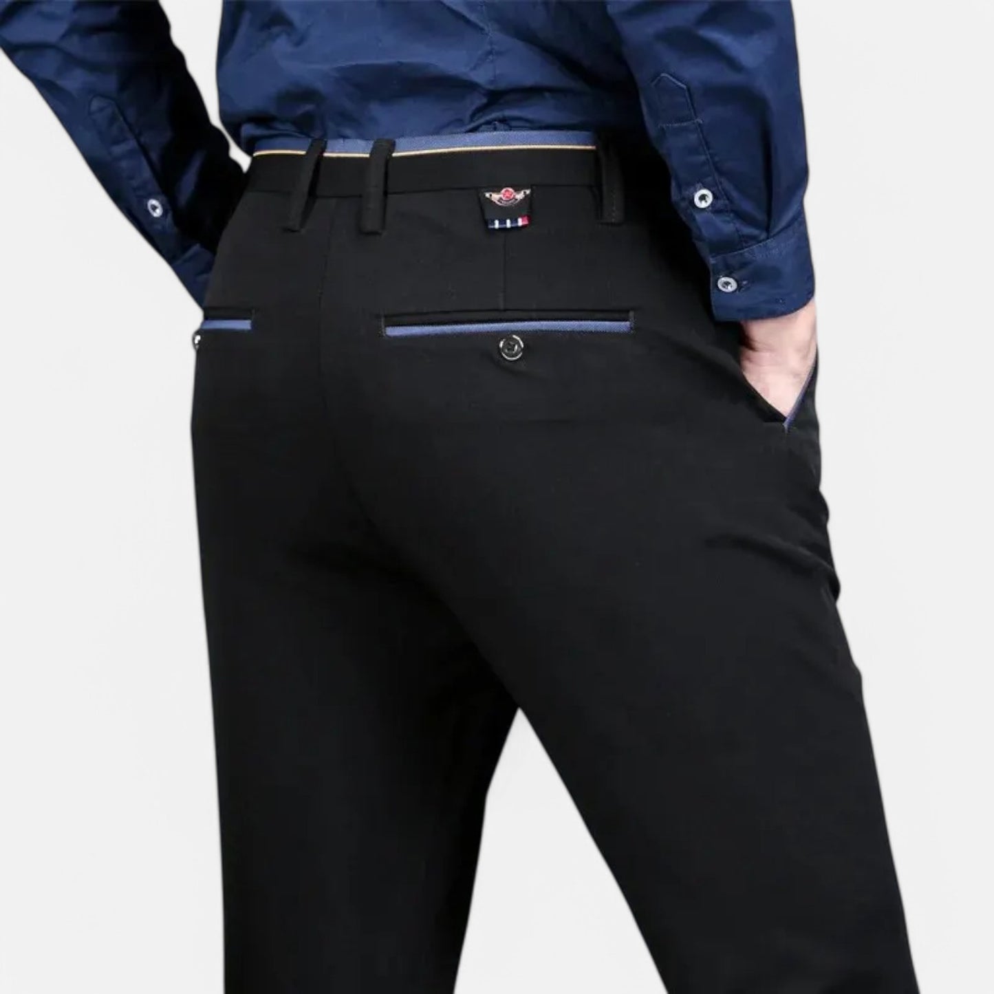 Claireve | Pantalon Droit Homme – Élégance Fonctionnelle, Confort Quotidien