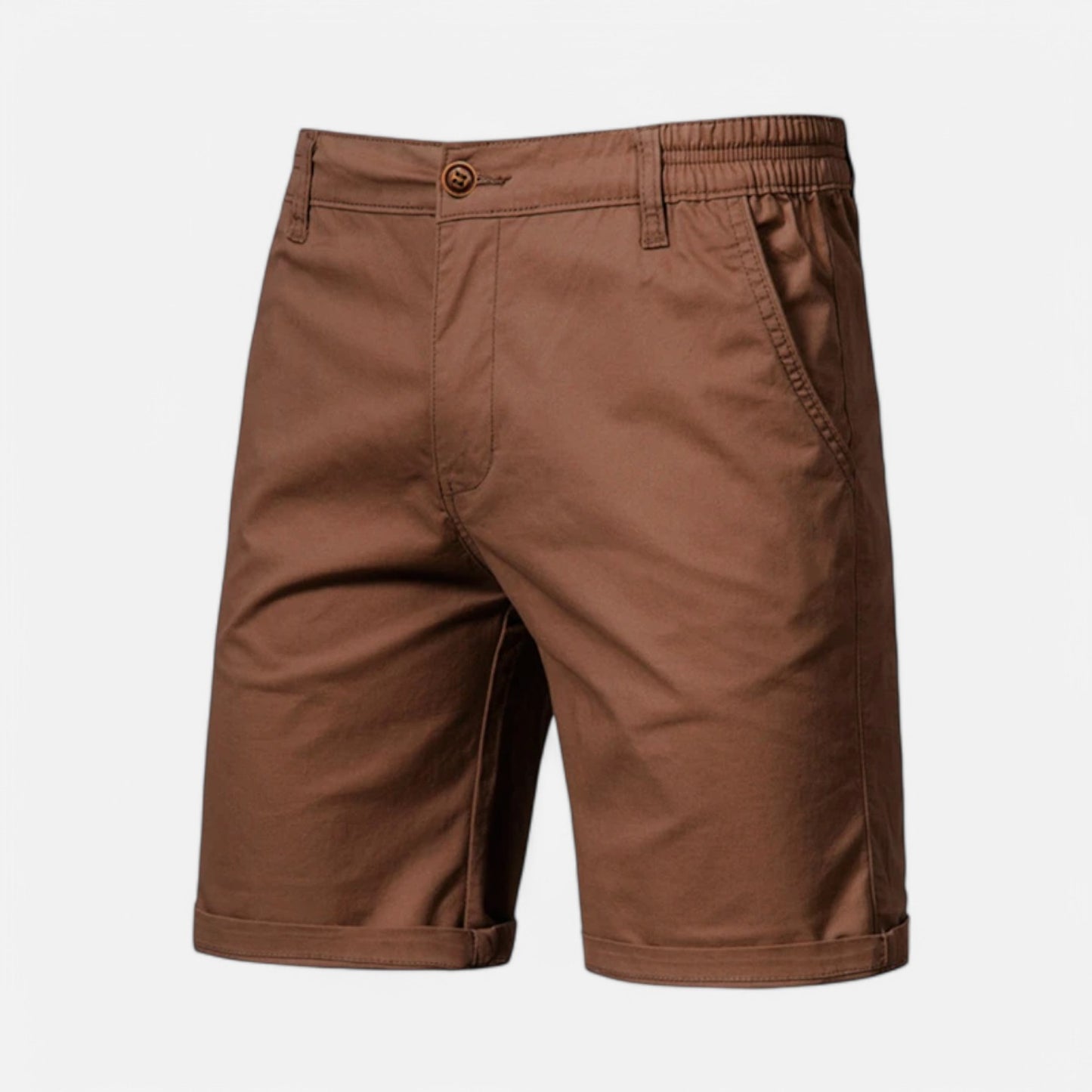 Claireve | Short 100% Coton Homme – Élégance Décontractée, Souplesse d’Été