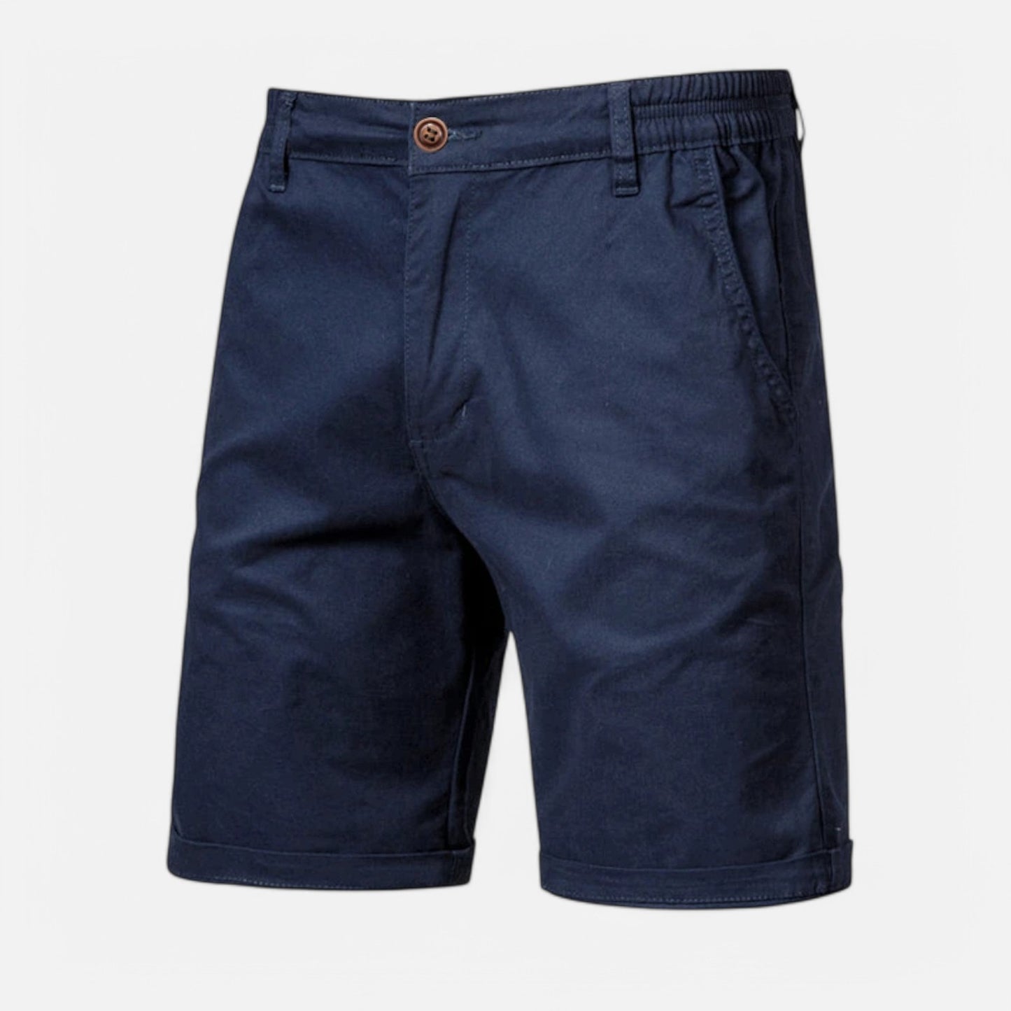 Claireve | Short 100% Coton Homme – Élégance Décontractée, Souplesse d’Été