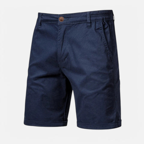 Claireve | Short 100% Coton Homme – Élégance Décontractée, Souplesse d’Été