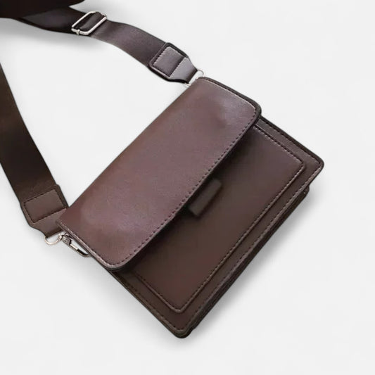 Claireve | Sac à Main Classique pour Femmes – Sac à Bandoulière Élégant avec Poignée, Petit Sac à Rabat