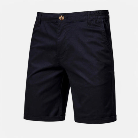 Claireve | Short 100% Coton Homme – Élégance Décontractée, Souplesse d’Été
