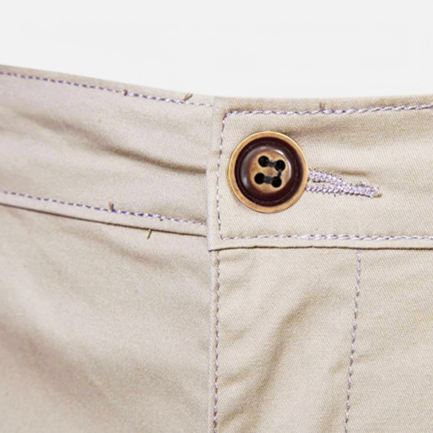 Claireve | Short 100% Coton Homme – Élégance Décontractée, Souplesse d’Été
