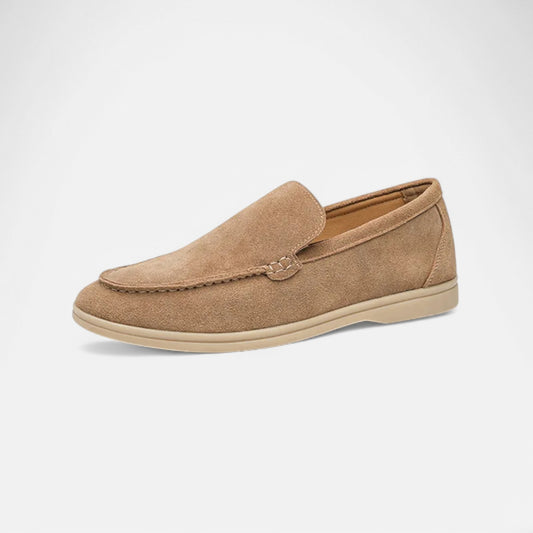 Claireve | Mocassins Homme en Daim – Élégance Britannique, Confort Intuitif