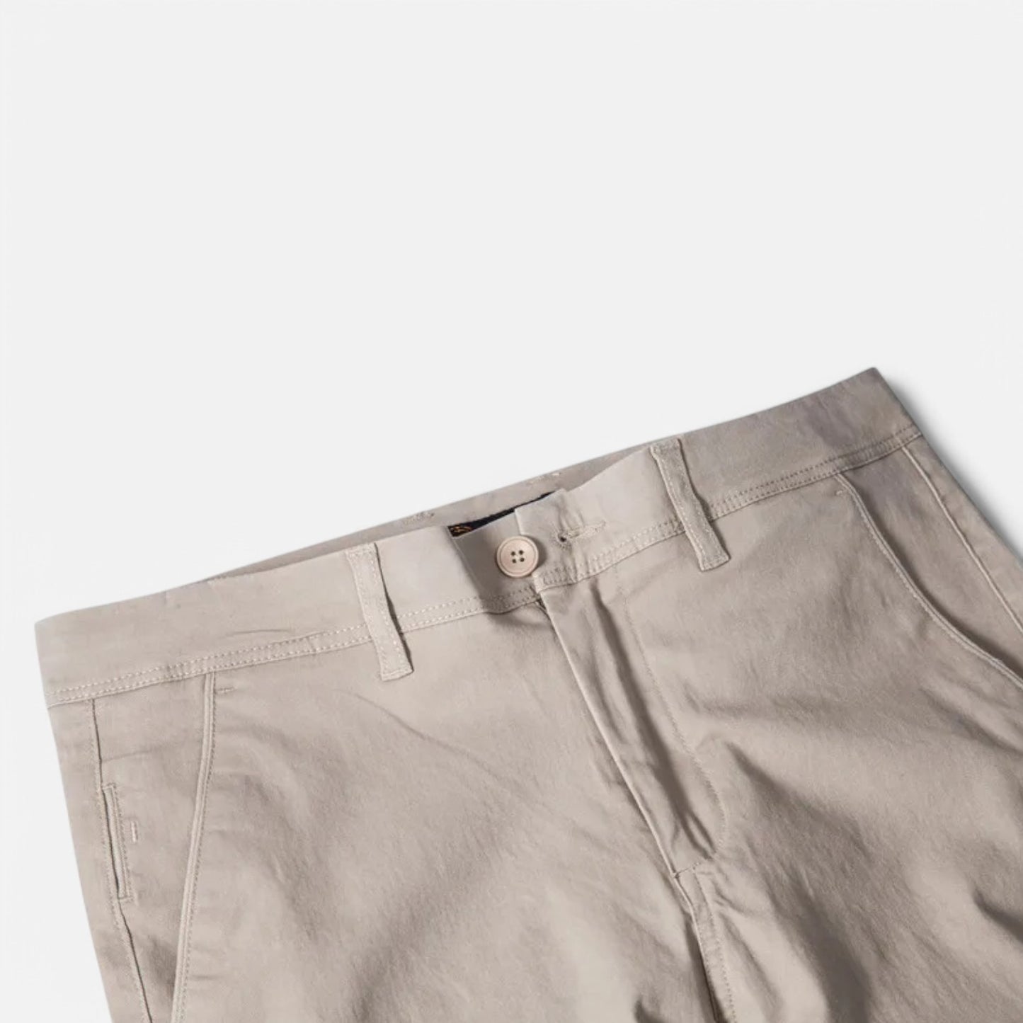 Claireve | Pantalon Homme Ajusté en Coton – Élégance Classique, Confort Saisonnière