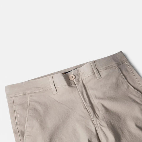 Claireve | Pantalon Homme Ajusté en Coton – Élégance Classique, Confort Saisonnière