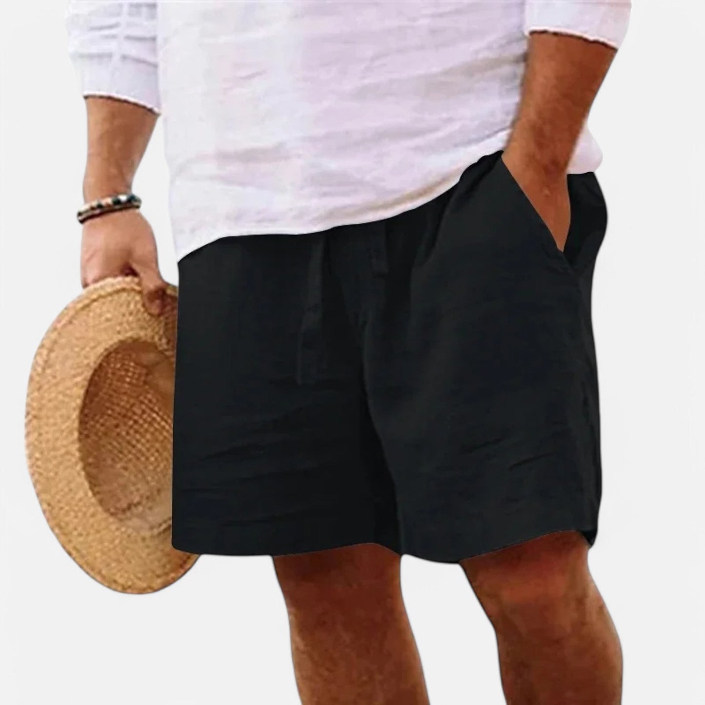 Claireve | Short Léger Homme – Simplicité Active, Fraîcheur Naturelle