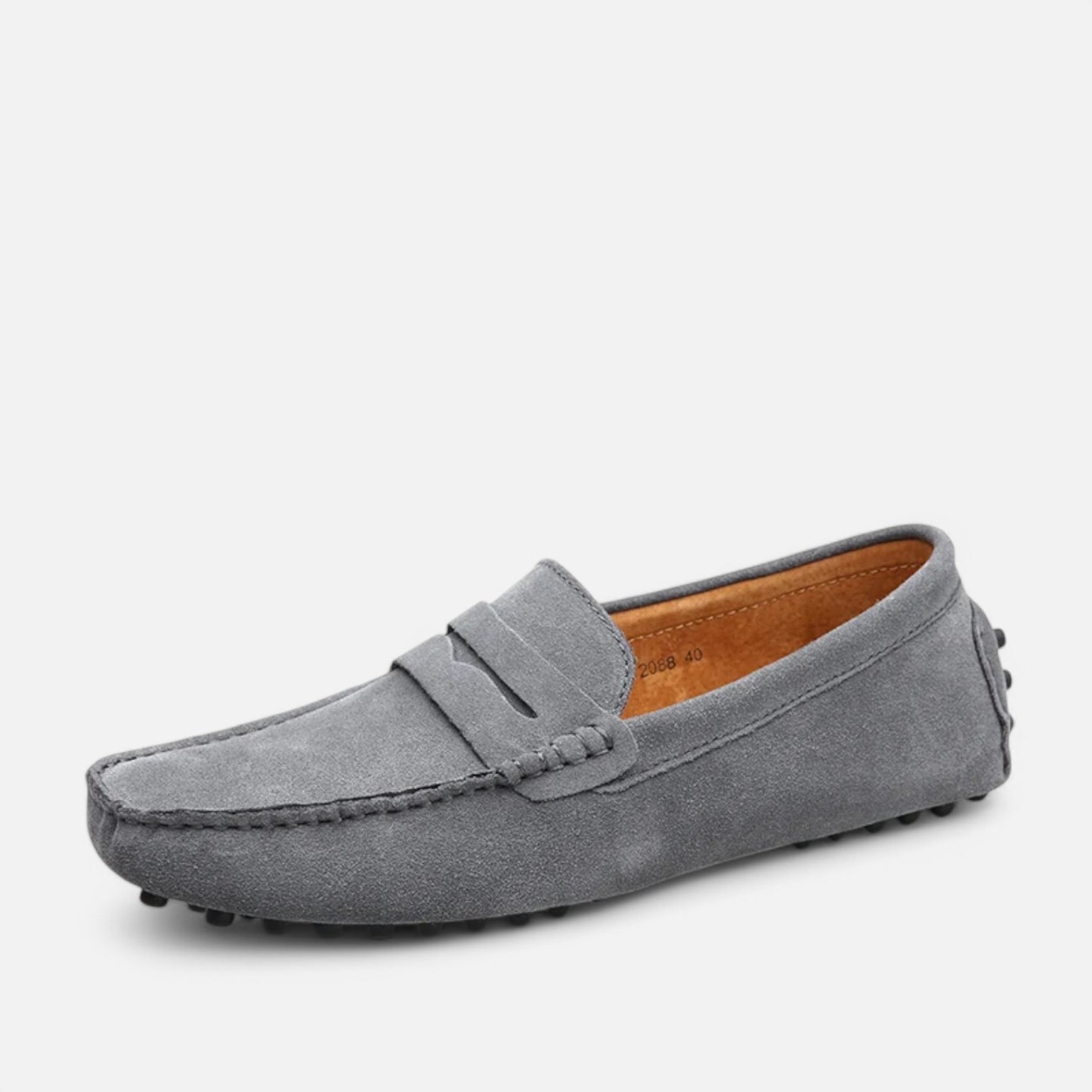 Claireve | Mocassins Décontractés en Cuir Homme – Style Naturel, Élégance au Quotidien