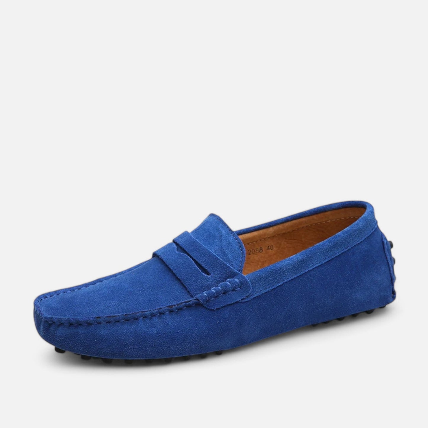 Claireve | Mocassins Décontractés en Cuir Homme – Style Naturel, Élégance au Quotidien