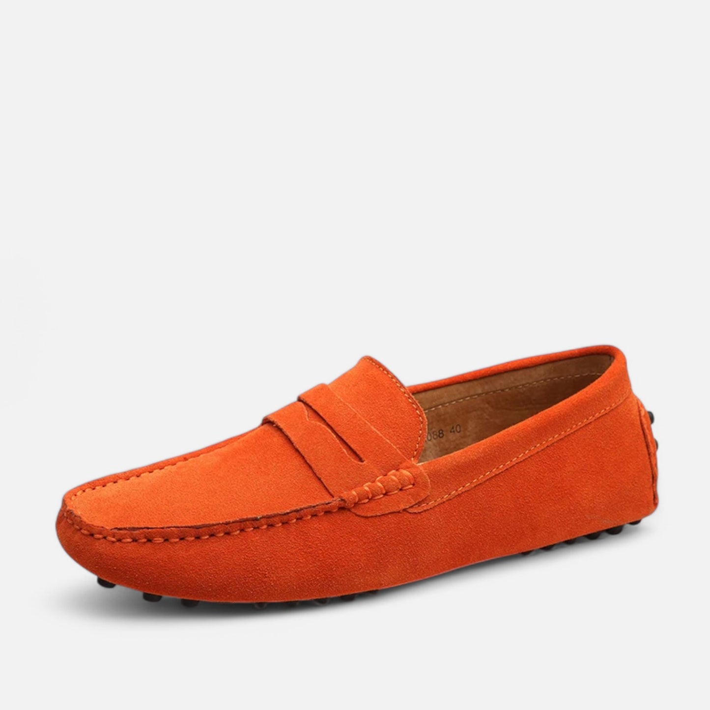 Claireve | Mocassins Décontractés en Cuir Homme – Style Naturel, Élégance au Quotidien