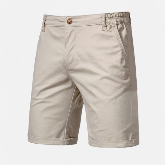 Claireve | Short 100% Coton Homme – Élégance Décontractée, Souplesse d’Été