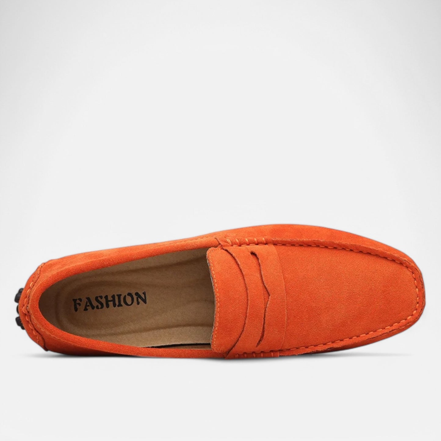 Claireve | Mocassins Décontractés en Cuir Homme – Style Naturel, Élégance au Quotidien