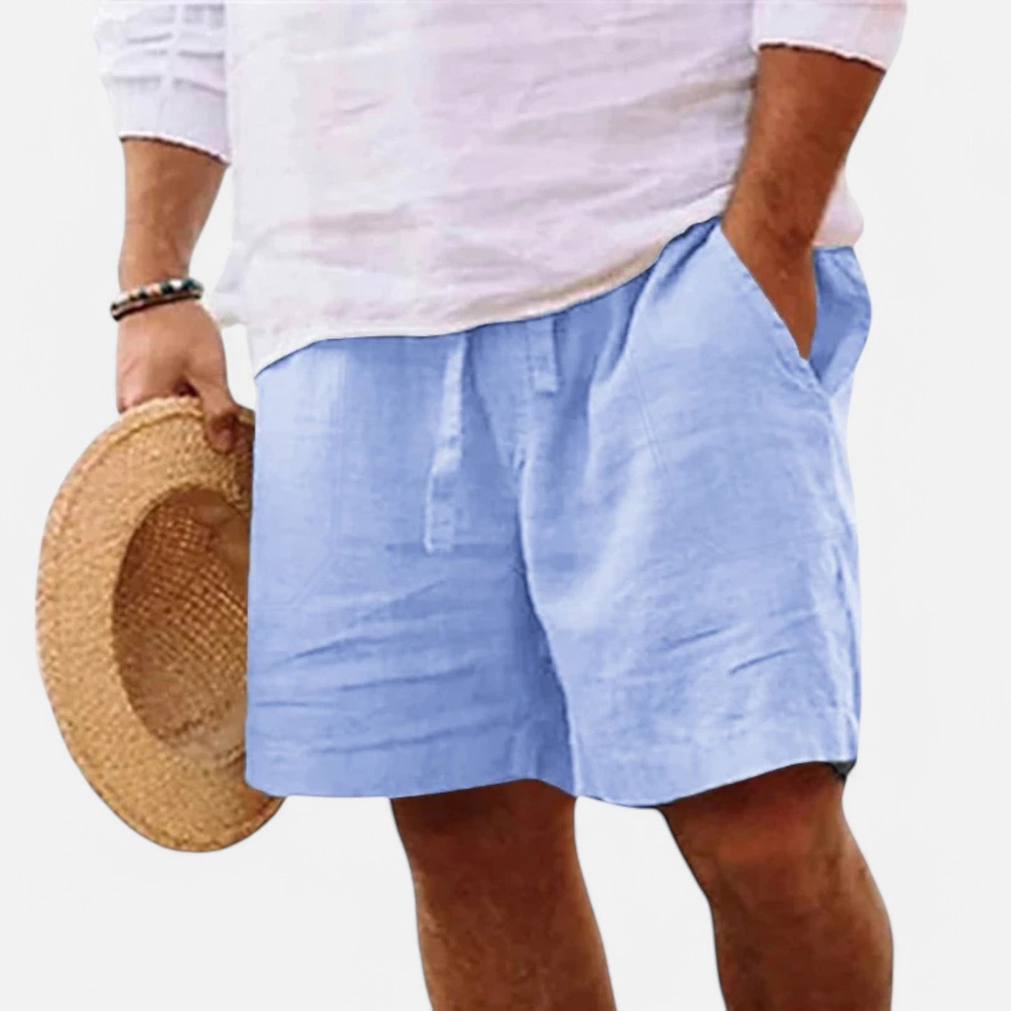 Claireve | Short Léger Homme – Simplicité Active, Fraîcheur Naturelle