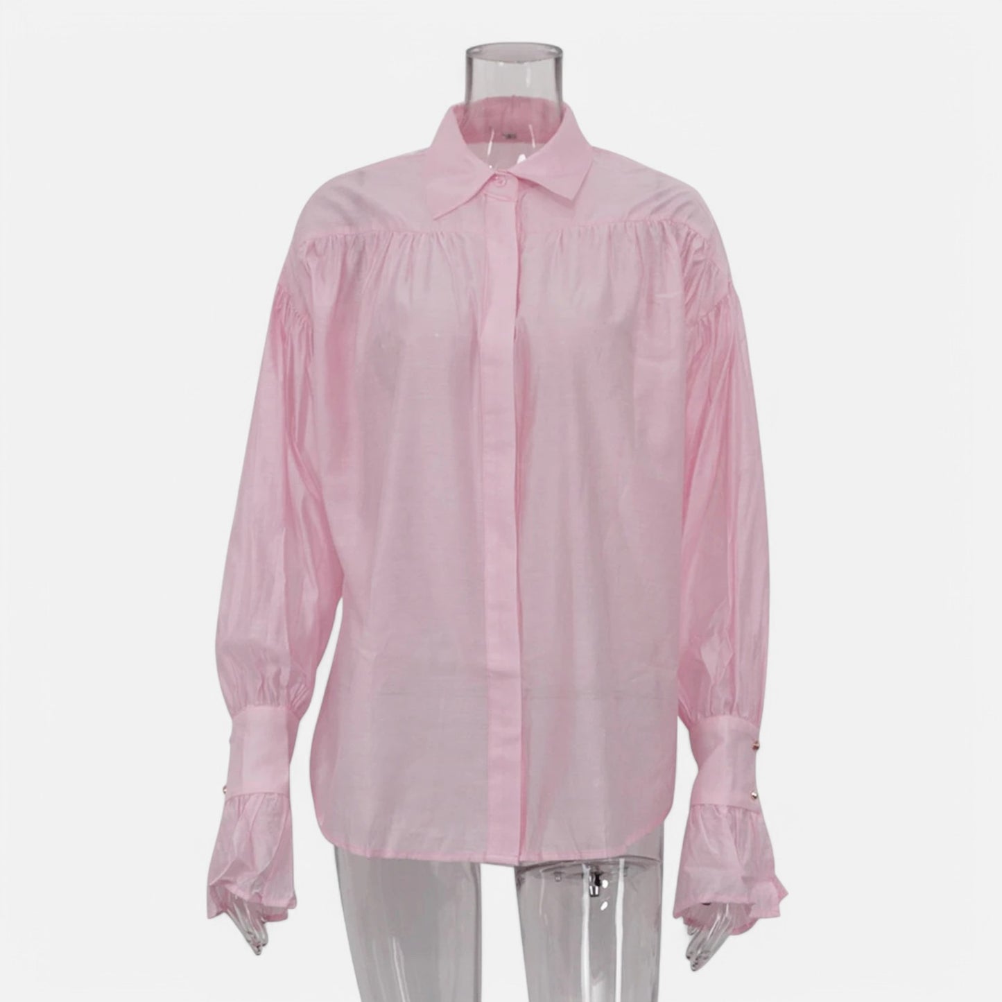 Claireve | Blouse Femme Rose – Élégance Douce, Style Intemporel de Bureau
