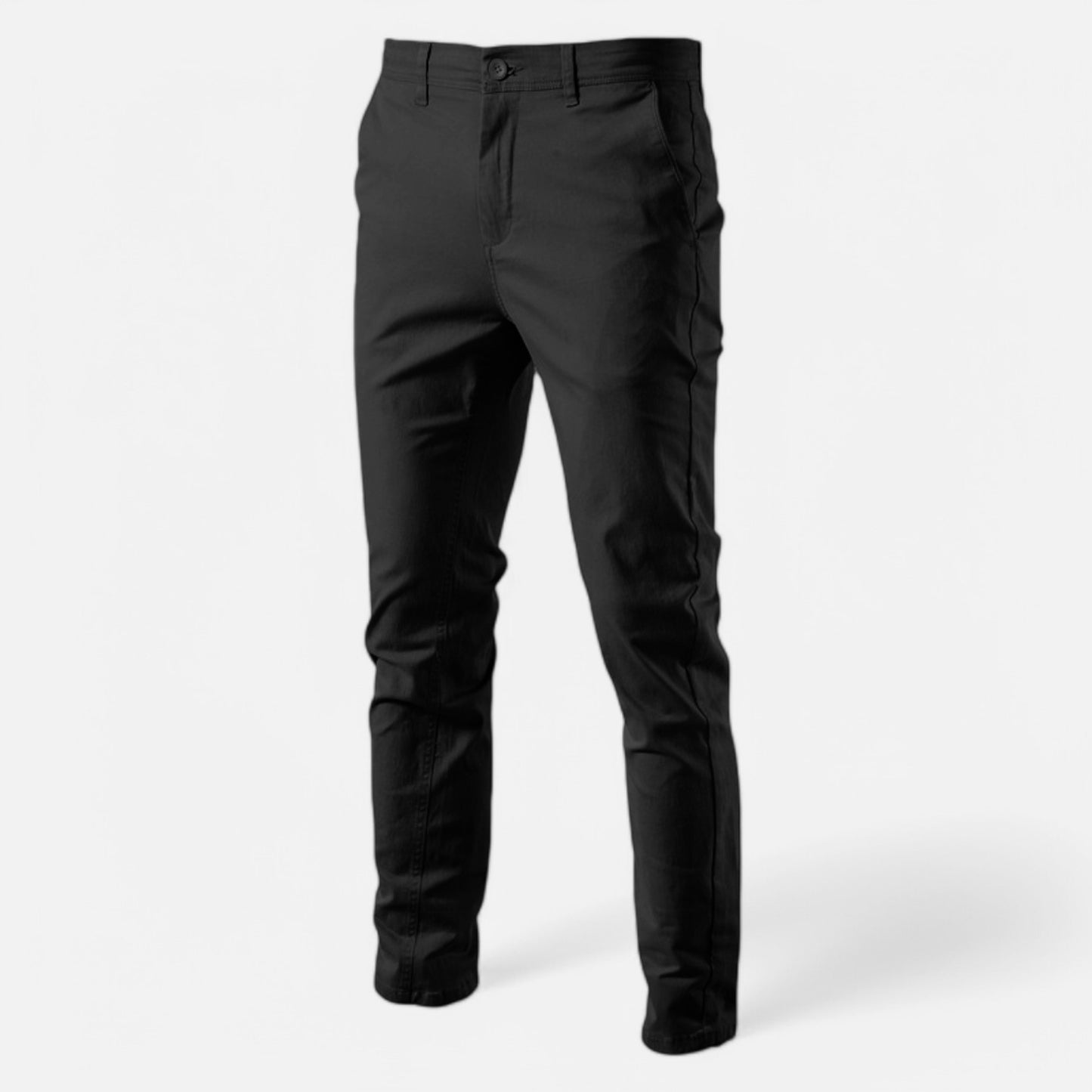 Claireve | Pantalon Homme Ajusté en Coton – Élégance Classique, Confort Saisonnière