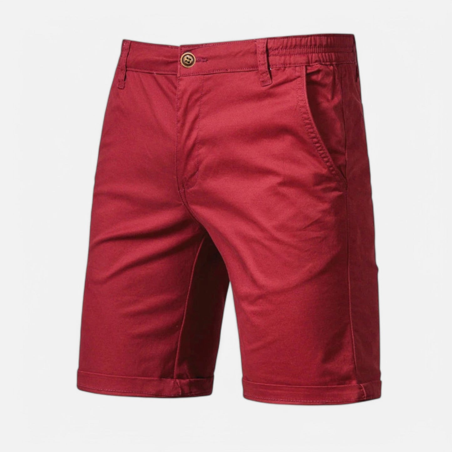 Claireve | Short 100% Coton Homme – Élégance Décontractée, Souplesse d’Été