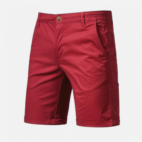 Claireve | Short 100% Coton Homme – Élégance Décontractée, Souplesse d’Été