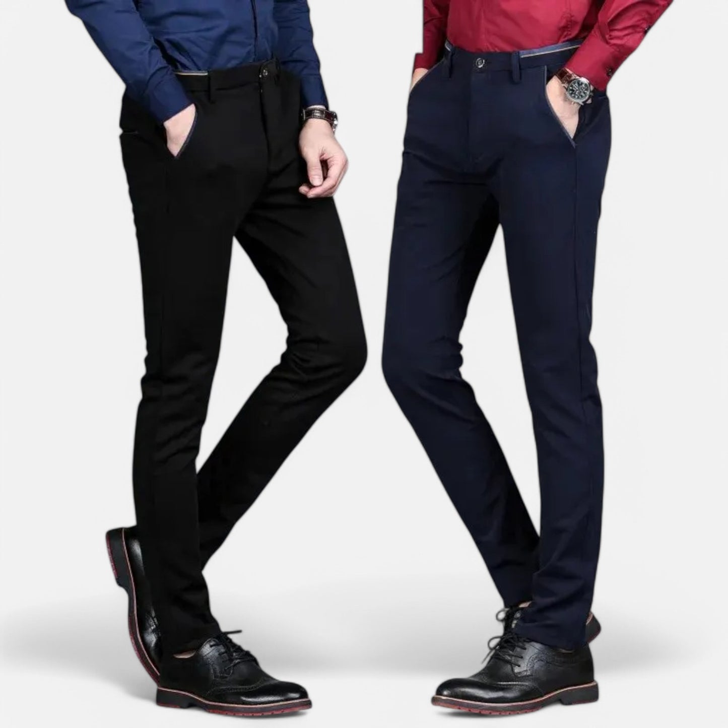 Claireve | Pantalon Droit Homme – Élégance Fonctionnelle, Confort Quotidien