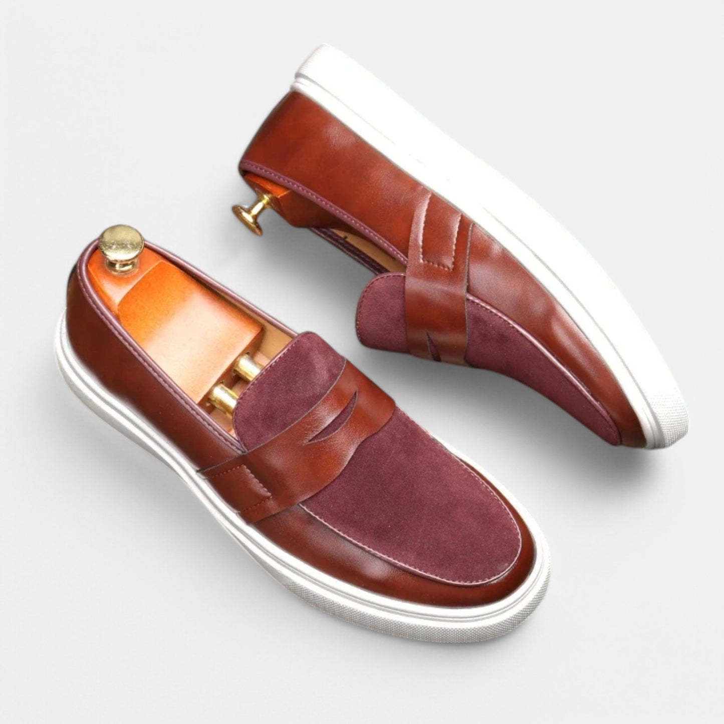 Claireve | Mocassins en Cuir Homme – Héritage Britannique, Confort Intuitif