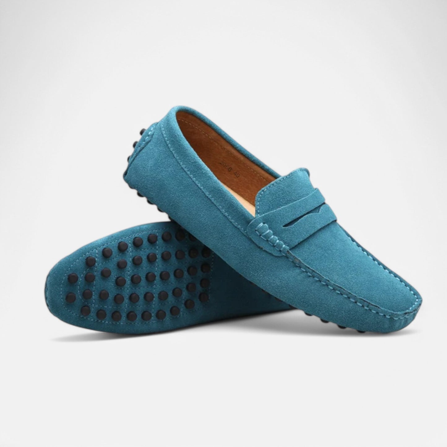 Claireve | Mocassins Décontractés en Cuir Homme – Style Naturel, Élégance au Quotidien