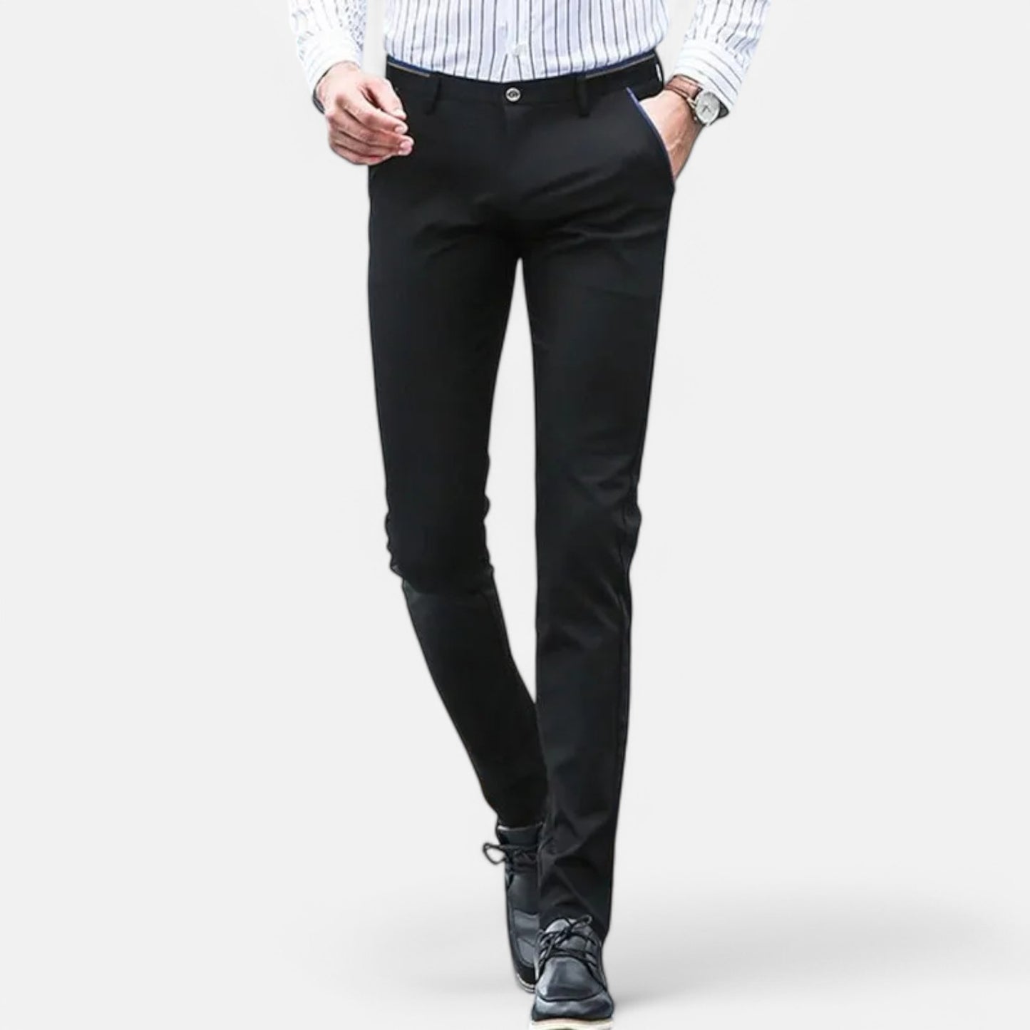 Claireve | Pantalon Droit Homme – Élégance Fonctionnelle, Confort Quotidien