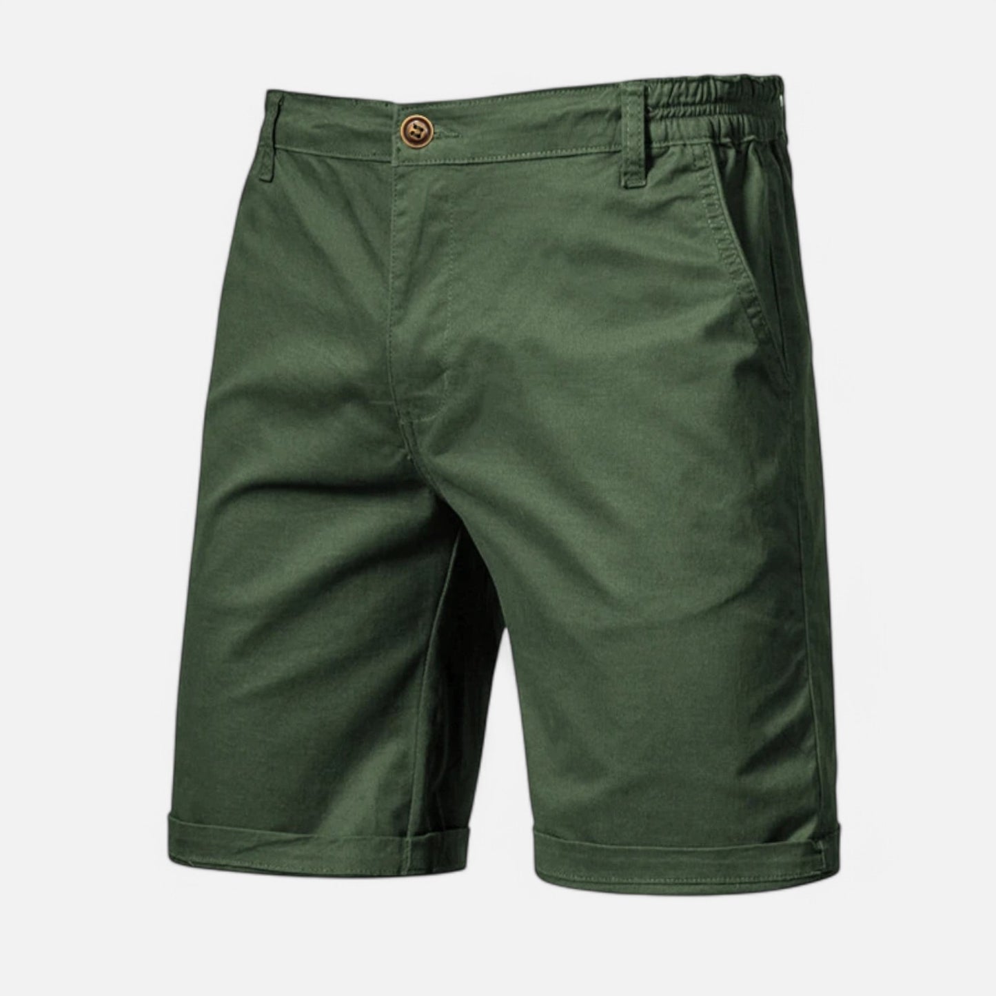 Claireve | Short 100% Coton Homme – Élégance Décontractée, Souplesse d’Été