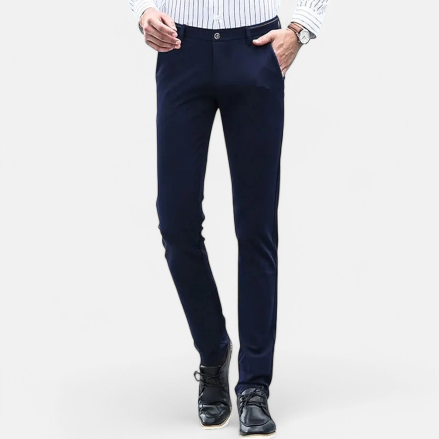 Claireve | Pantalon Droit Homme – Élégance Fonctionnelle, Confort Quotidien