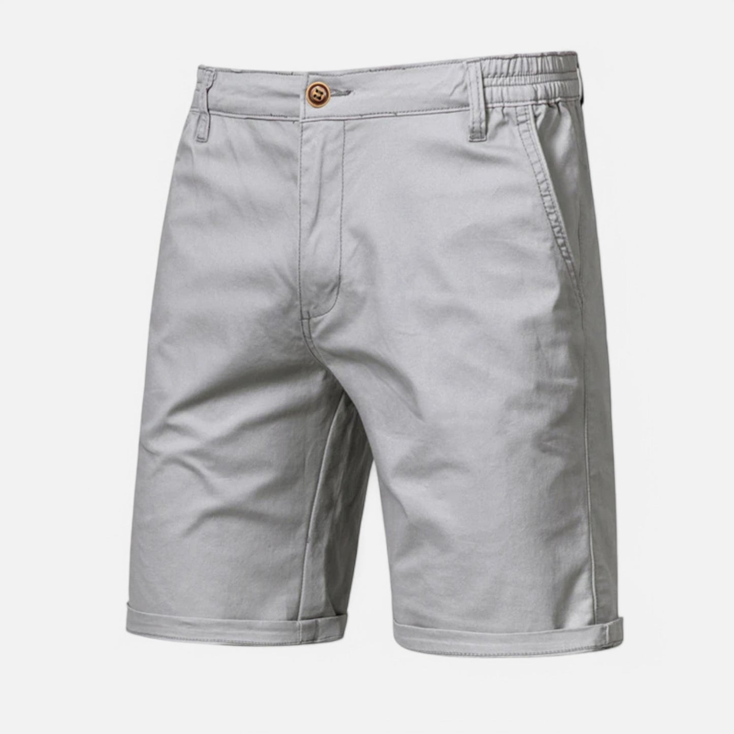 Claireve | Short 100% Coton Homme – Élégance Décontractée, Souplesse d’Été