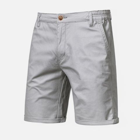 Claireve | Short 100% Coton Homme – Élégance Décontractée, Souplesse d’Été