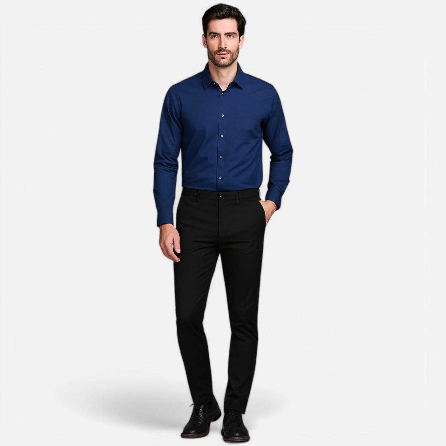 Claireve | Pantalon Droit Homme – Élégance Fonctionnelle, Confort Quotidien