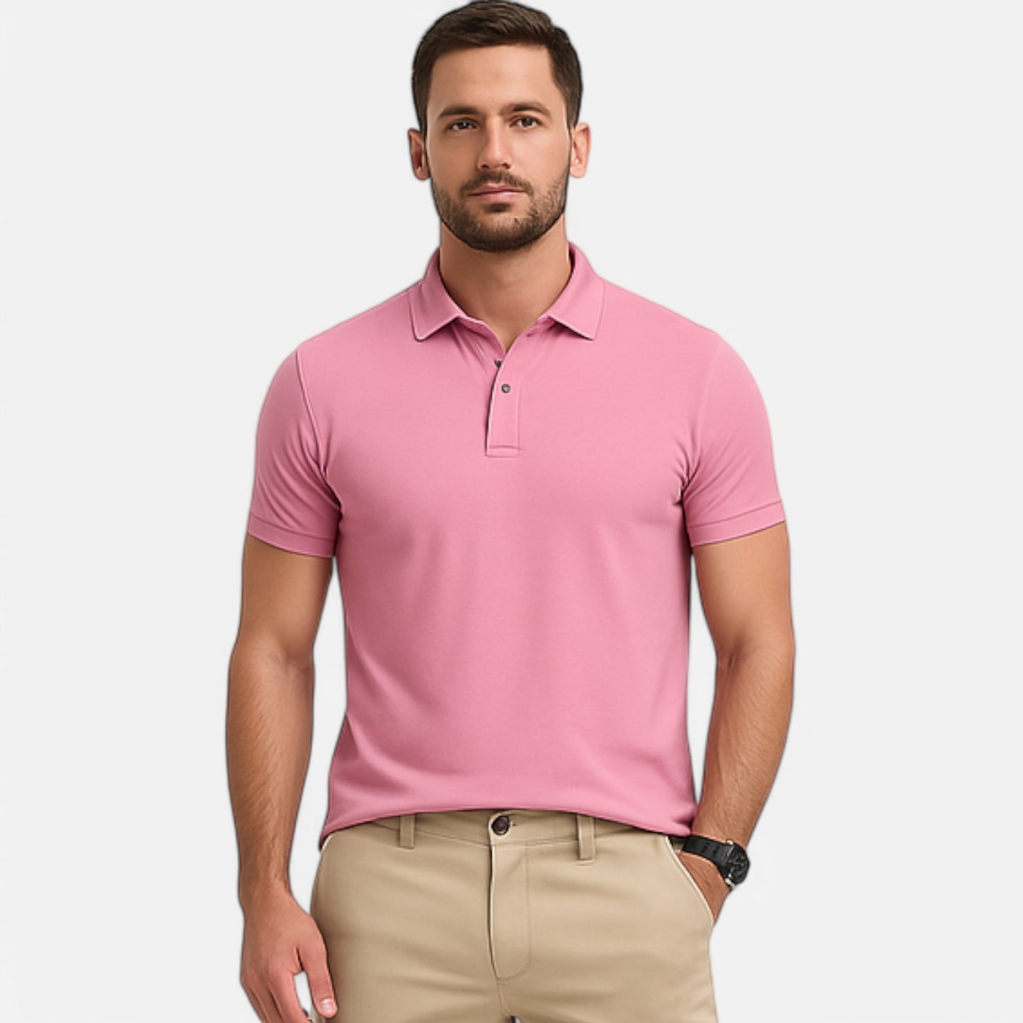 Claireve | Polo d’Été Homme – Sobriété Décontractée, Légèreté Streetwear