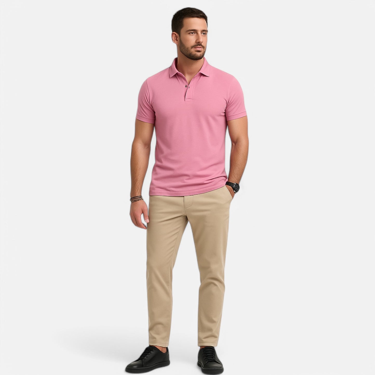 Claireve | Polo d’Été Homme – Sobriété Décontractée, Légèreté Streetwear