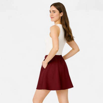 Claireve | Mini-Jupe d’Été en Coton Léger