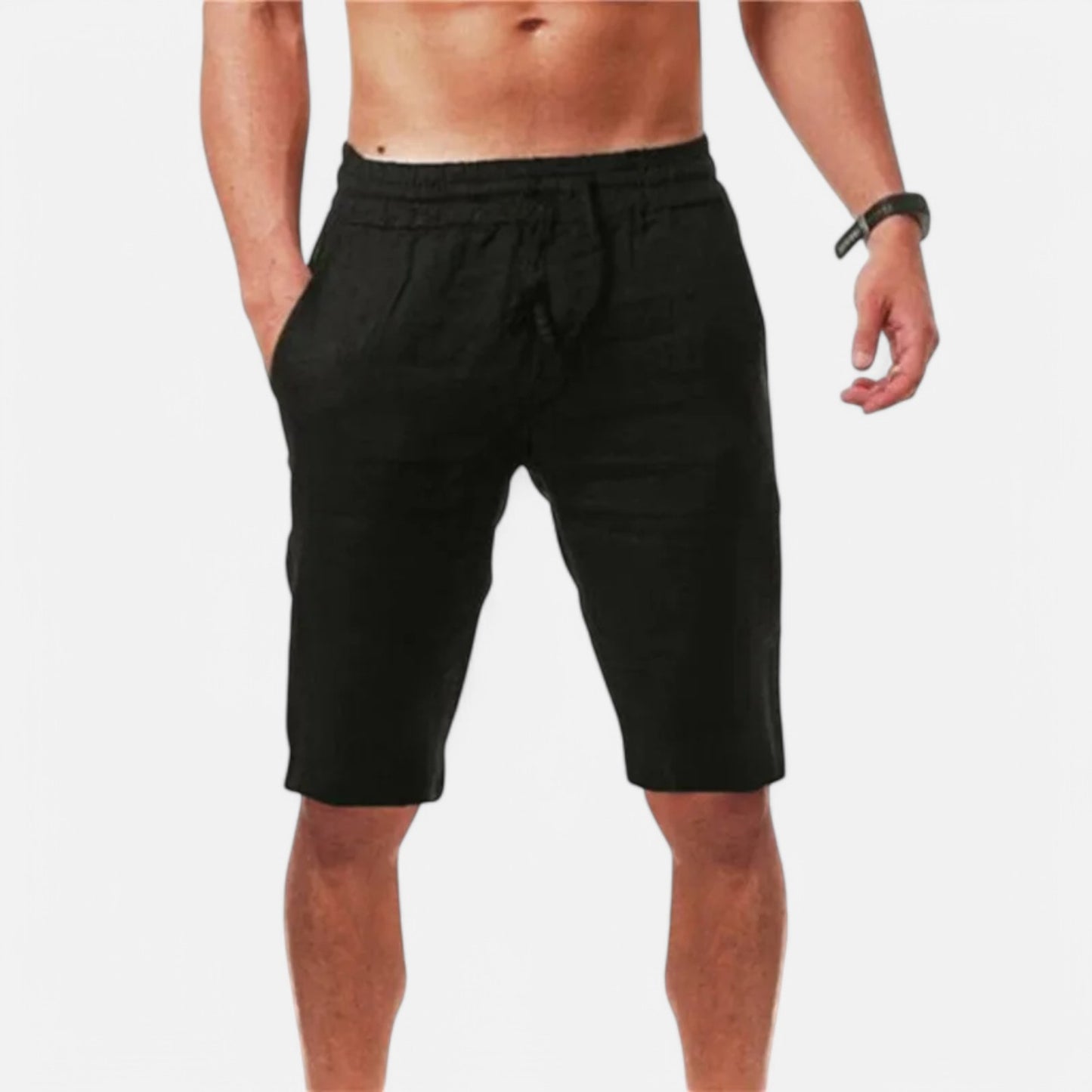 Claireve | Short Coton & Lin Homme – Fraîcheur Urbaine, Confort Estival