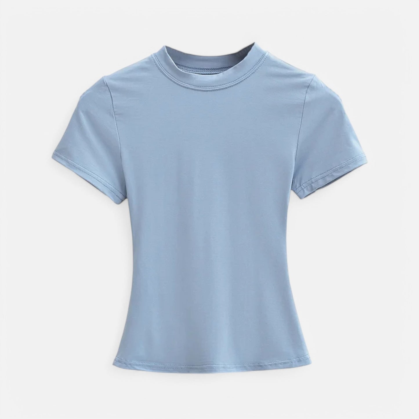 Claireve | T-Shirt Femme Manches Courtes – Simplicité Chic, Silhouette Affirmée