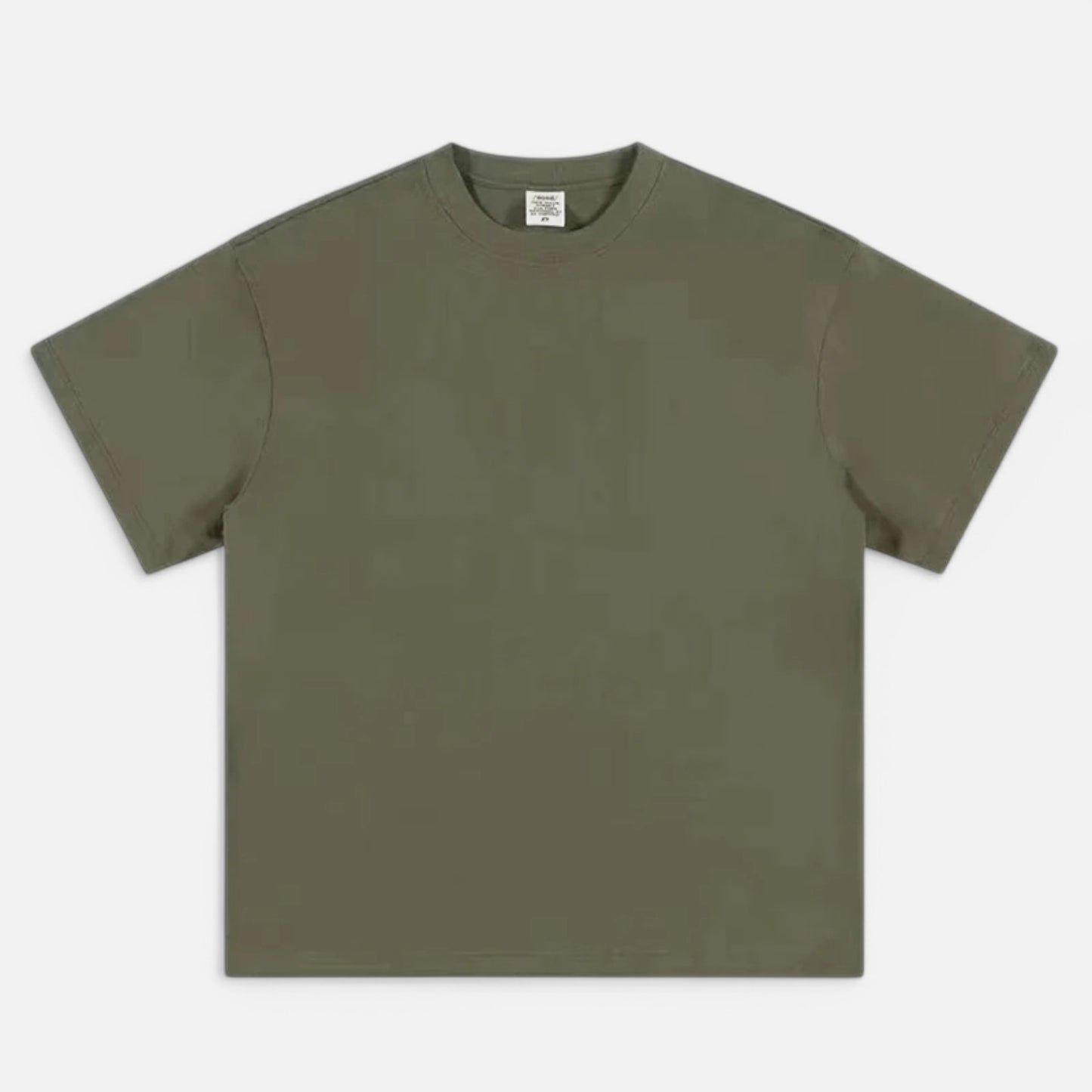 Claireve | T-Shirt Épaissi 100% Coton – Structure Robuste, Minimalisme Maîtrisé