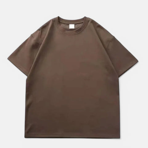 Claireve | T-Shirt 500g Pur Coton – Structure Solide, Minimalisme Intemporel