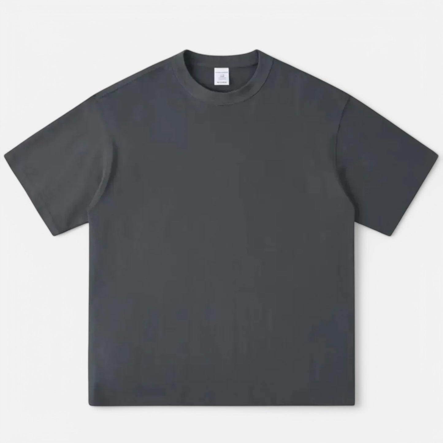 Claireve | T-Shirt Épaissi 100% Coton – Structure Robuste, Minimalisme Maîtrisé