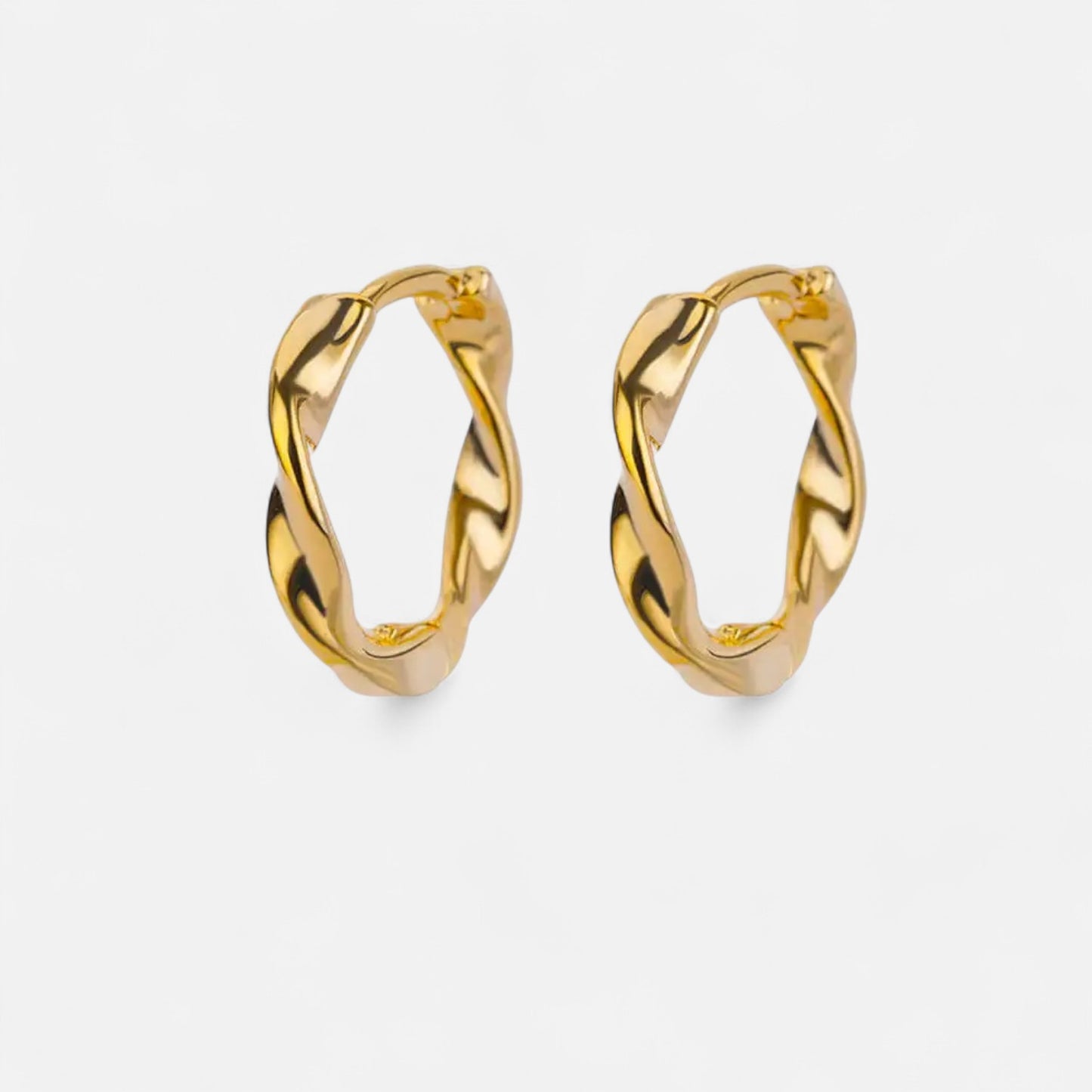 Claireve | Créoles Vintage en Acier pour Femme – Style Rétro, Finition Intemporelle