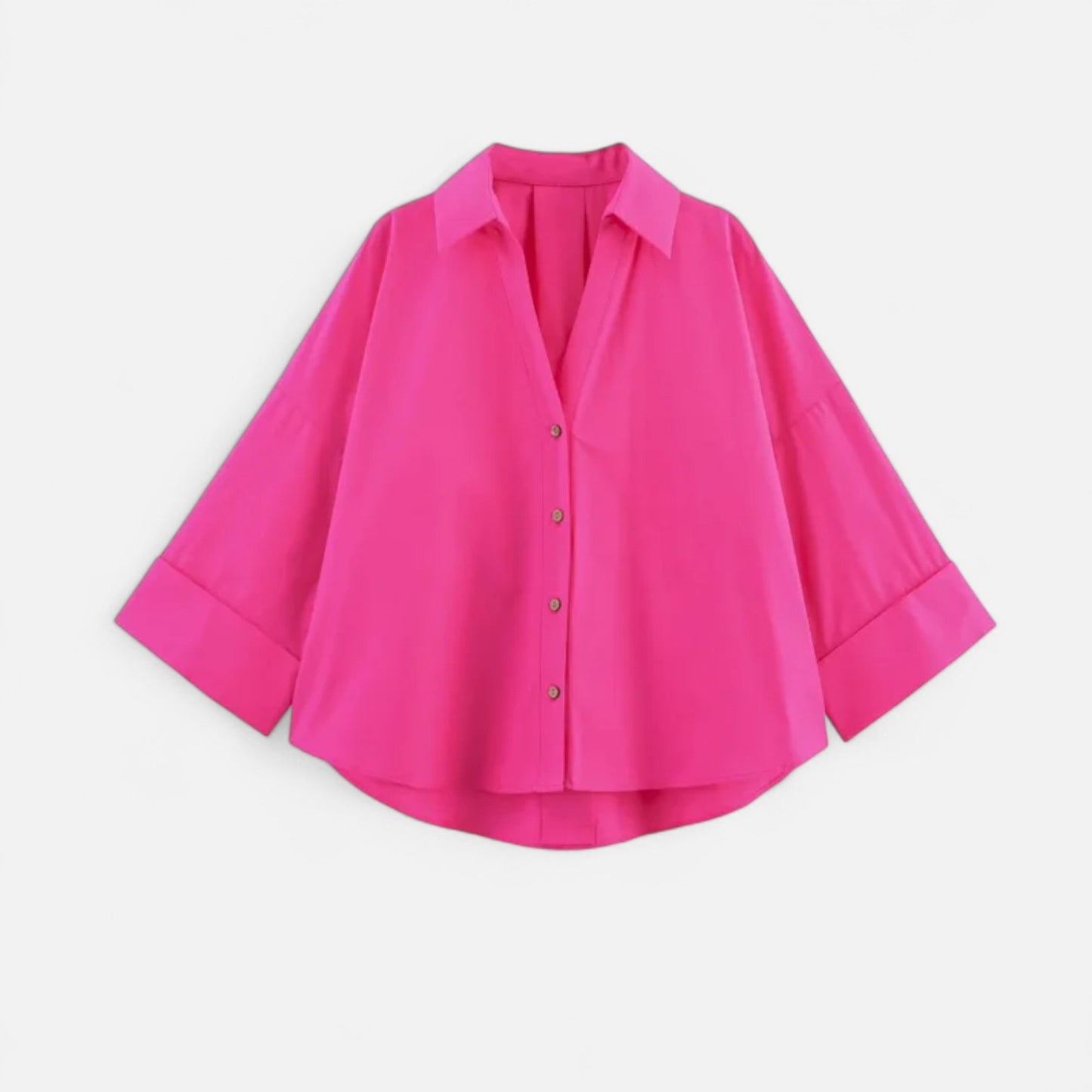 Claireve | Blouse Kimono Oversize en Lin Doux