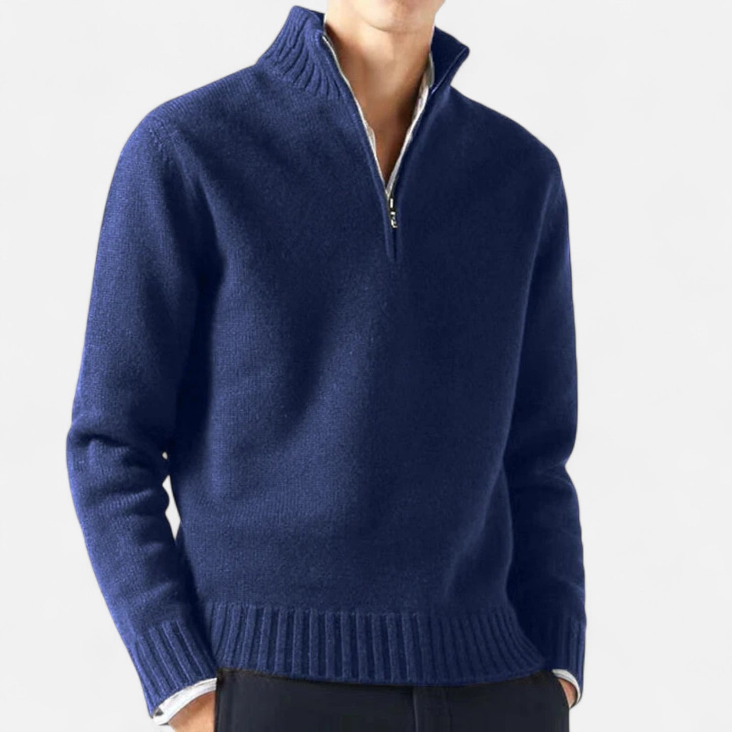 Claireve | Pulls Col Roulé Homme en Maille – Tricot Raffiné, Élégance Intemporelle