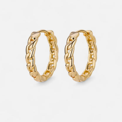 Claireve | Créoles Vintage en Acier pour Femme – Style Rétro, Finition Intemporelle
