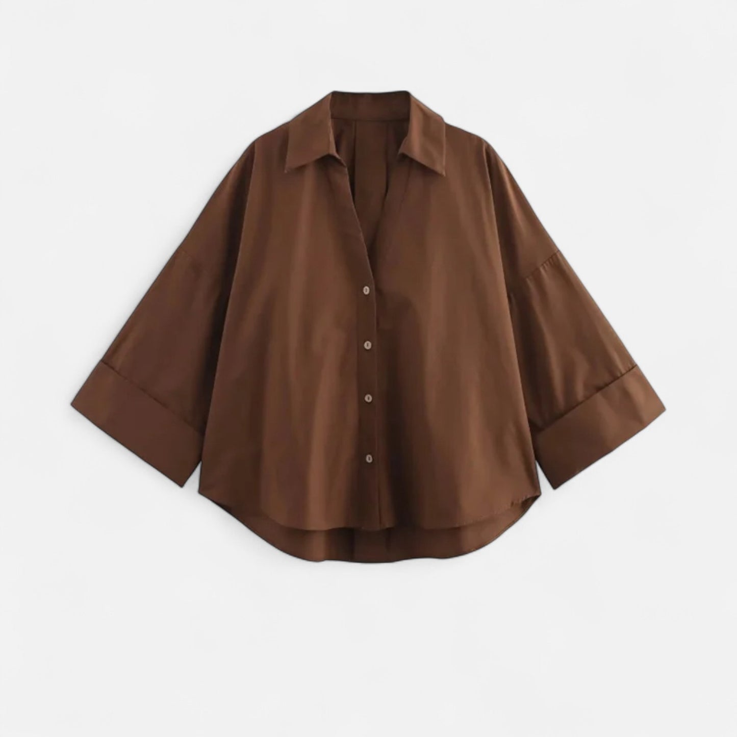 Claireve | Blouse Kimono Oversize en Lin Doux