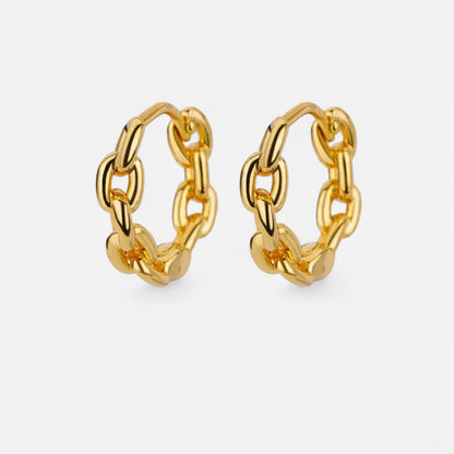 Claireve | Créoles Vintage en Acier pour Femme – Style Rétro, Finition Intemporelle