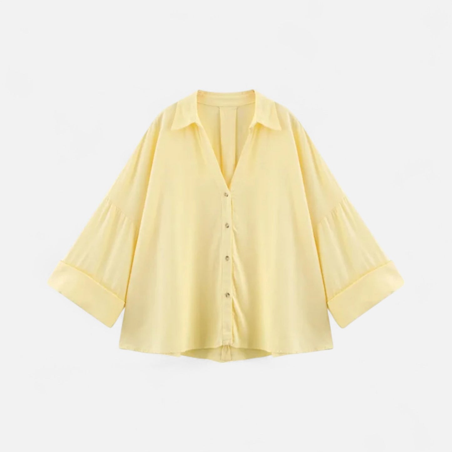 Claireve | Blouse Kimono Oversize en Lin Doux